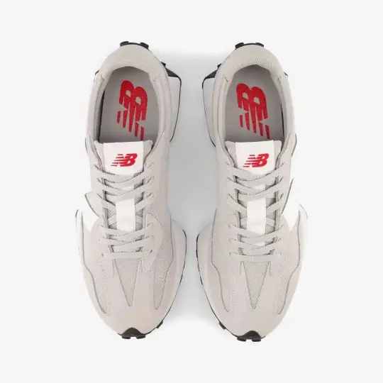 327 Unisex Spor Ayakkabı GriBeyaz - 4