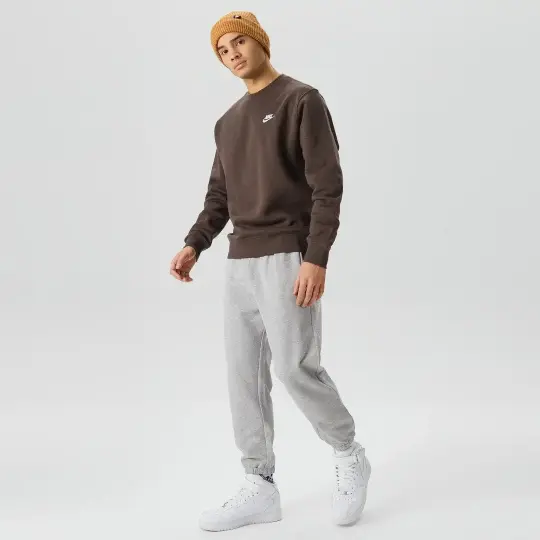 Club French Terry Sweatshirt Kahverengi - 3