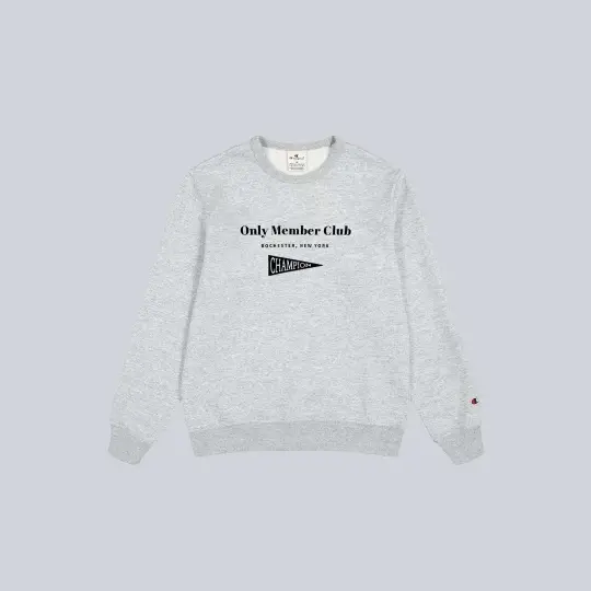 Only Members Club Sweatshirt Gri - 2