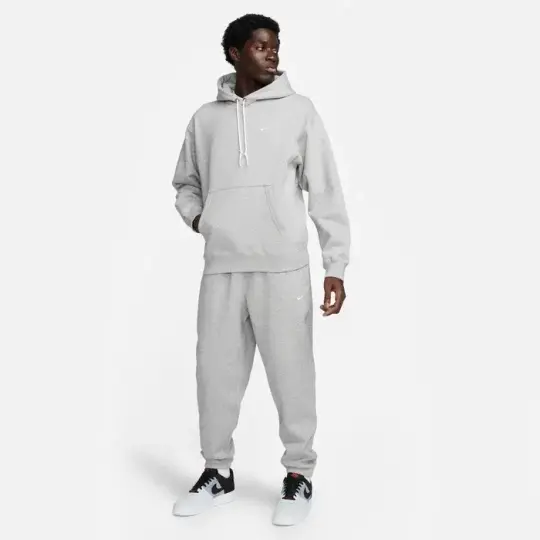 Solo Swoosh Fleece Eşofman Altı Gri - 3