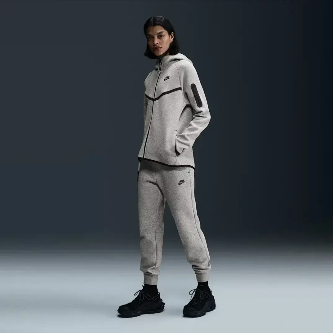 Sportswear Tech Fleece Kadın Eşofman Altı Gri - 1
