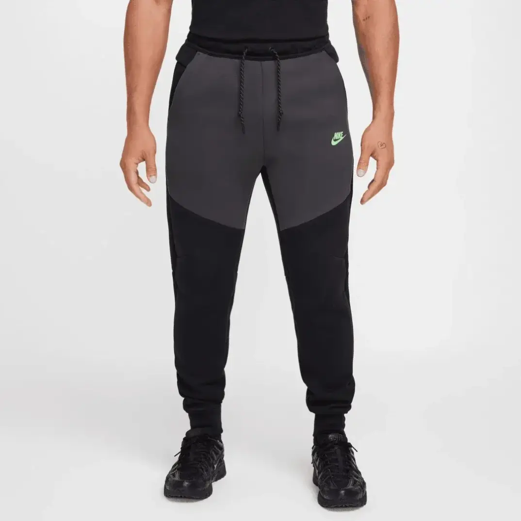 Tech Fleece Eşofman Altı BlackAnthraciteGreen Strike - 1