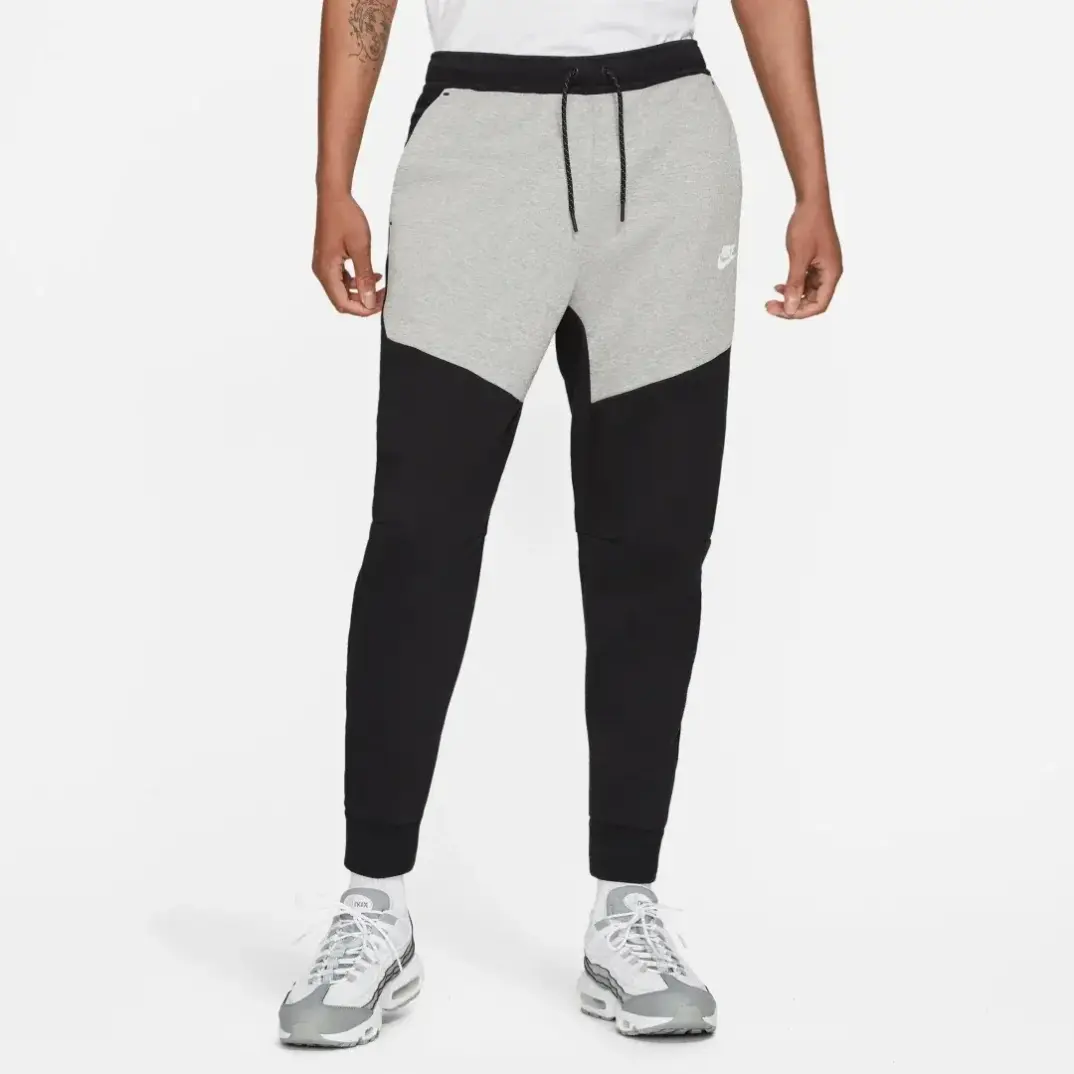Tech Fleece Joggers Dark Grey HeatherBlackWhite - 1