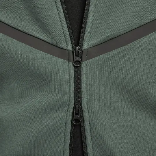 Tech Full-Zip Windrunner Hoodie Basil Green - 3