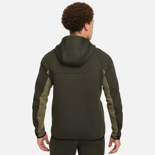 Tech Full-Zip Windrunner Hoodie SequoiaMedium OliveBlack - 2