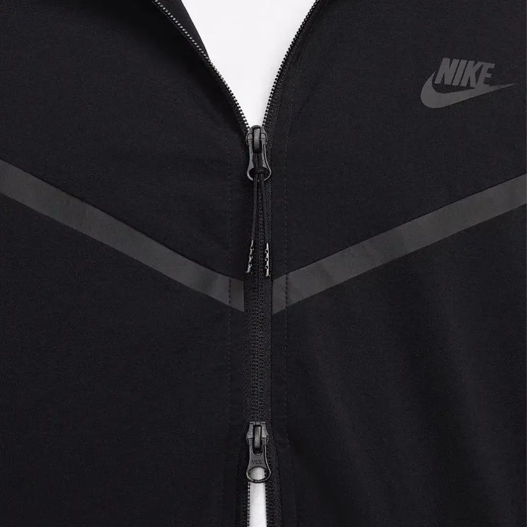 Tech Woven Ceket Siyah - 4