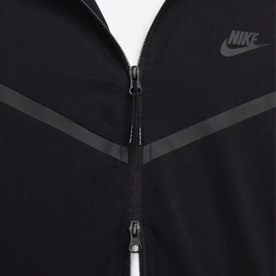 Tech Woven Ceket Siyah - 4