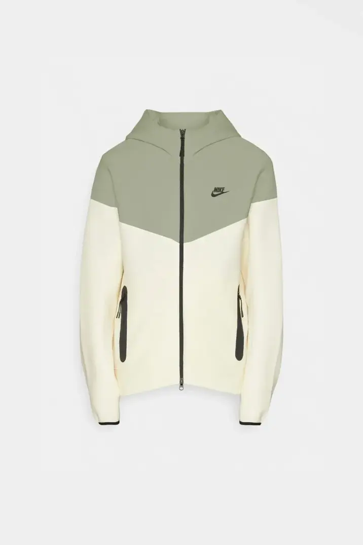 Tonal Embroidery Fleece Kadın Sweatshirt Siyah - 1